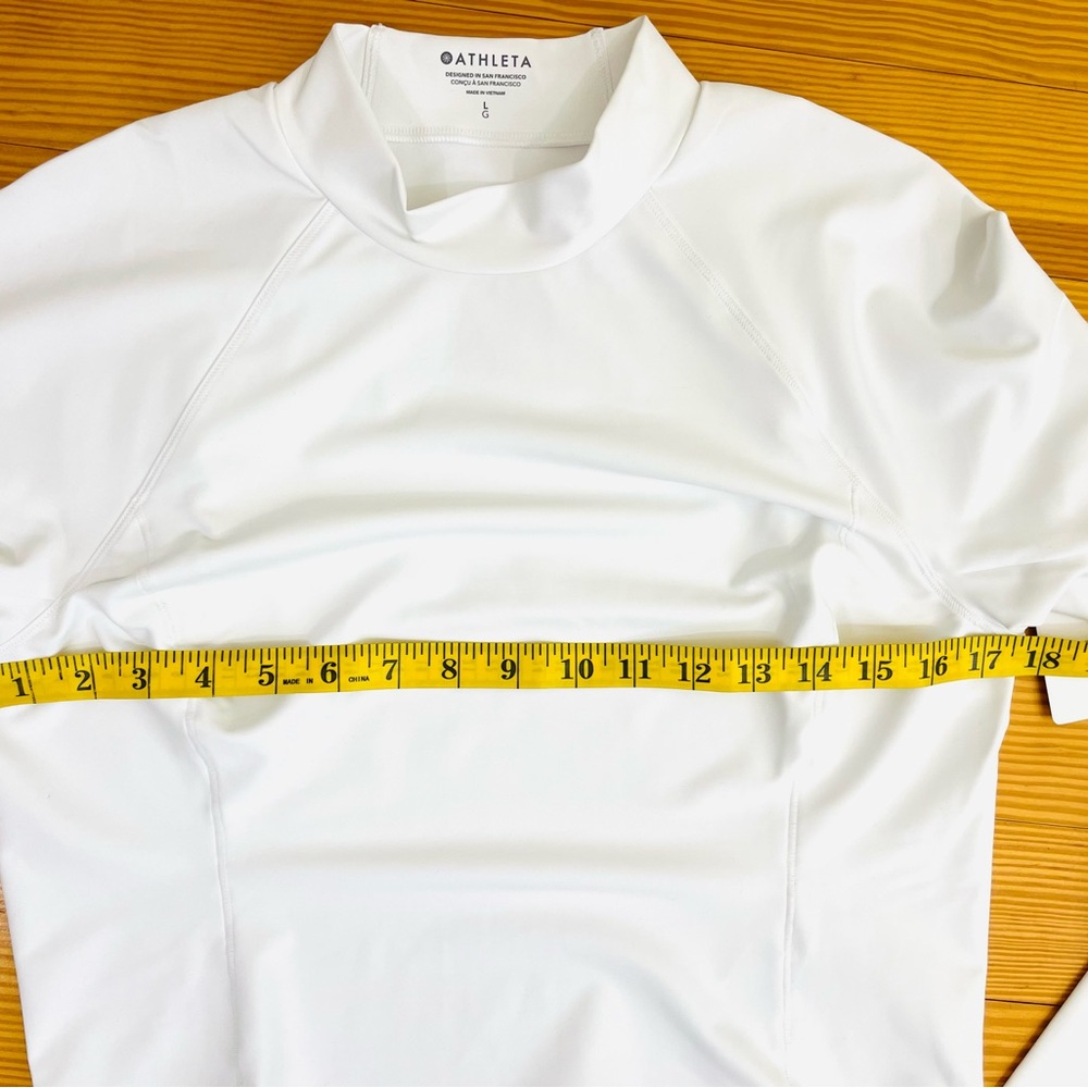 NWT, Athleta Interval Mock Neck Top, Fall 2024 - Picture 14 of 16